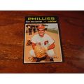 1971 Topps, TIM McCARVER, Phillies #465, Nice Card