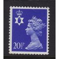 NI52 20½p Ultramarine NORTHERN IRELAND - Unmoun...