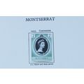 MONTSERRAT QEII 1953 CORONATION SG136 Mounted Mint