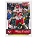 2016 Score Football 159 Jamaal Charles Kansas C...
