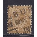 GB 1924 KGV 1/-d Bistre Brown Wmk 111 SG 429 ( ...