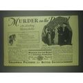 1930 Columbia Murder on the Roof Movie Ad - D. ...