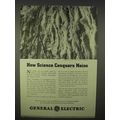 1937 General Electric Ad - How Science Conquers Noise