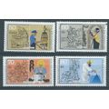 BERLIN 1987 (SET) U/M 'WORKING TRADES' (4v)(EBI...