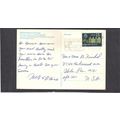 Used Postcard Curacao Stamp CV02866