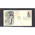 FDC Fleetwood 1343 6c Law and Order (Cachet-U/A...