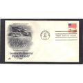FDC Art Craft 1890 18c Flag (Cachet-U/A) CV00286