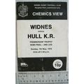 1978 programme Widnes v. Hull Kingston Rovers, ...