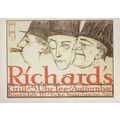 Ernst Deutsch Richards 1913 Pre WW1 Berlin Plan...