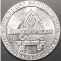 Blue Water. $1 Casino Token. Parker, AZ. P39a.
