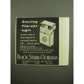 1958 Black Starr & Gorham Cigarette Case Advertisement - Sterling Flip-ups