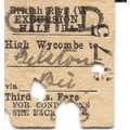 B.R. Edmondson Ticket - High Wycombe to Bilston