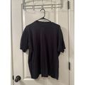 Men's Short Sleeve T-Shirt V Neck Black