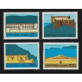 Madeira Fortresses 4v 1986 MNH SG#226-229