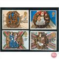 GB stamps 1974 MNH set - SG 966-969 - Christmas...