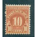 J84 10c Postage Due Barely Clears MNH Q3265
