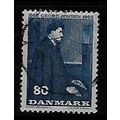 DENMARK 1966 GEORGE JENSEN 80 ORE BLUE SG 476 F...
