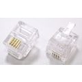 RJ11 Flat Cable Modular Plugs for Telephone Cab...