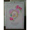 Wedding Day Cards - For The Bride & Groom - pink
