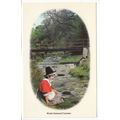 Welsh National Costume Postcard 1183