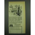 1939 Rock Island Railroad Ad - See More of the West