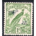 New Guinea Sg164 1d Green Airmail fine m/mint (...