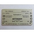 BR Southampton - Nottingham via London Ticket