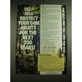 1987 NRA National Rifle Association Ad - Help N...