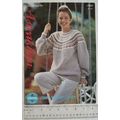 Vintage: Sirdar 8554 sweater, Astrakhan DK