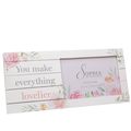 Sophia Photo Frame Wooden You Make Everything L...