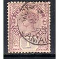 Jamaica 1889 - 91 QV 1d Purple & Mauve used SG ...