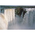 Iguacu Falls Devils Throat Brazil Postcard post...