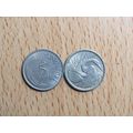 Singapore 1967 5 Cents Coin