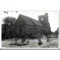 Headcorn, Kent nr Maidstone - church - blank ba...