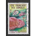 FRENCH SOMALI COAST 1963 CORALS 6F ORGAN PIPE S...