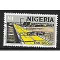 NIGERIA 1973 1N EKO BRIDGE SG 305 FINE USED