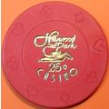 Hollywood Park. 25¢ Casino Chip. Inglewood, CA....