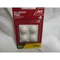 Self-Adhesive Bumper Tope Pads 3/4" White $ Pack