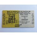Isle of Man Railway Douglas-Crosby Ticket #193