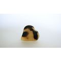 Small mini beige black brown marbled tortoise h...
