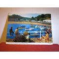 ROZEL HARBOUR & BEACH, JERSEY used postcard by ...