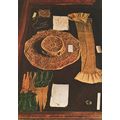 Unused Art Postcard - Elizabeth 1's Hat, Gloves...