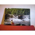 AYSGARTH FORCE, YORKSHIRE unused vintage postca...