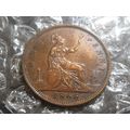 1866 Victoria penny.