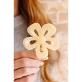 Beautifully Flower Shape Resin Hair Clip