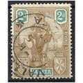 Malta 1922 SG128 2d Bistre-Brown & Turquoise Fi...