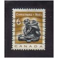 1968 canada christmas 6c f/u sg631