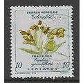 COLOMBIA 1960 COLOMBIAN FLOWERS 10c ESPELITIA G...