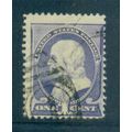 Used 212 1c Benjamin Franklin Average M01369