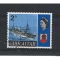 Gibraltar.SG202 2d HMS Carmania (merchant cruis...